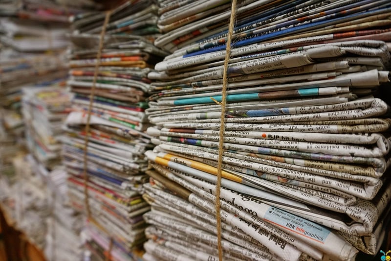 Newspaper Wall Art